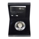 A Royal Mint 200th Anniversary of The Battle of Waterloo 2015 UK five pound coin, certificate of aut