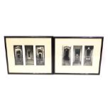 Manner of Sear. Interior triptych, photographic print, 24cm x 34cm, and another. (2)