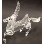 A Swarovski crystal annual edition 1998 Fabulous Creatures The Pegasus, boxed, 11cm high.