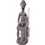 Tribal Art. An African Dogon Tin Tin Prick 'Beater' Mali figure, from near Bandiagara, early 20thC,