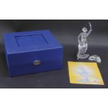 A Swarovski crystal figurine Magic of Dance Anna 2004, 15cm high, boxed with some paperwork and a Co