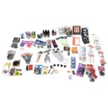 Various guitar accessories, to include polishing cloths, a Kyser instrument care kit, etc.