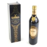 A bottle of Glenfiddich Excellence Whisky, aged 18 years, in original box.