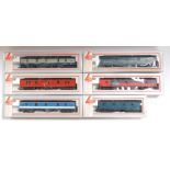 Lima OO gauge rolling stock, including Rail Express Systems parcels coach, Intercity Motorail parcel