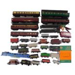 Various OO gauge rolling stock and carriages. (2 trays)