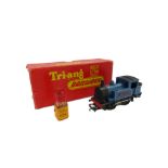 A Hornby OO gauge R355 Nelly locomotive, 0-4-0, blue livery, boxed.