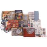 A quantity of cast metal model railway related kit items. (1 box)