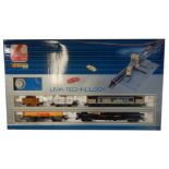 A Lima Models OO gauge Class 37 train set, comprising 37051, Railfreight Metals livery, rolling stoc