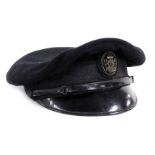 A Yacht Club peaked cap, with badge for HBYC.