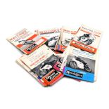 Motorcycle official programmes, for Oulton Park, Mallory Park and Cadwell Park, circa 1962-82. (quan