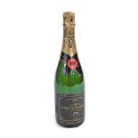 A bottle of Moet and Chandon vintage champagne 1996.