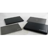 Four laptops, being Lenovo ideapad 3205, HP ZBook, Lenovo B50-50, Lenovo G550. Note: VAT is payable