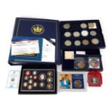 Various commemorative and other proof coinage, to include a 2011 proof British Year set to include a