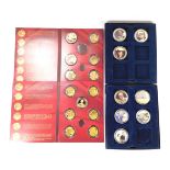 Various Queen Elizabeth II and Prince Philip commemorative proof coins, other Royal related coins, e
