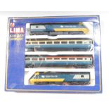 Lima Models OO gauge Golden Series Class 43 HST four car set, comprising W34167 dummy car and W4316