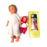 Dolls, comprising a boxed Regency Special Collectors Edition porcelain doll Jean, with display stand