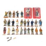 A group of Del Prado lead figures, to include soldier from the Japanese Army 1944-45, further infant