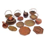 A group of Oriental food containers, chargers, etc. (AF) (a quantity)