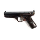 An Abas Major .177 calibre air pistol, No 794, 21cm long.