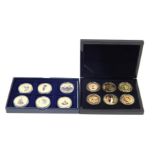 Various commemorative proof coins, to include William and Kate, Jubilee Monarch, Spitfire related co