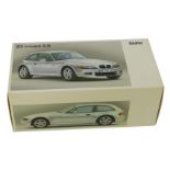 A BMW Z3 coupe 2.8 diecast model, 1-18 scale, boxed.