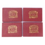 Four Republic of India 1974 proof coin sets.