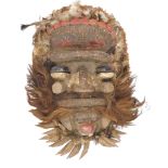 A Guere Anyi water diviners African Tribal mask, 58cm long.
