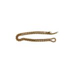 A 9ct gold rope twist neck chain, 40cm long, 13.7g.