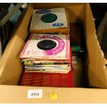 45RPM classical records, reference books, etc. (1 box)