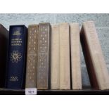 Various Folio and other style books, Don Quixote volumes 1 and 2, Mardrus & Mathers, The Book of A T