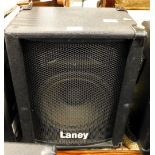 A Laney model HS10 guitar amplifier.