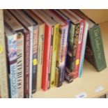 Various hardback books, to include cooking, reference, gardening, etc. (1 shelf)