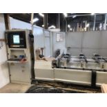 SCM Record 132 CNC machine with 6m bed, 1.6m deep, circa 10/12 years old, together with a PC having
