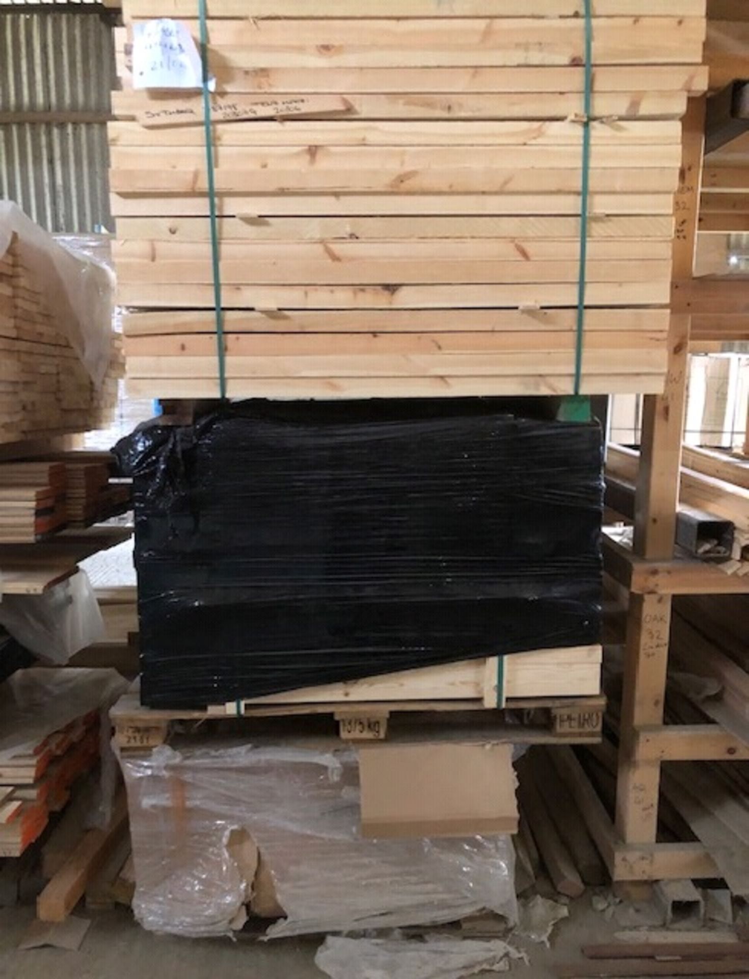 2.5 pallets of timber.