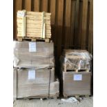English oak newell string and tread. (3 pallets)