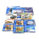 Airfix, Revell and other plastic kit models, various scales, boxed, including a Eurocopter Puma "Tig