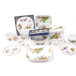 A group of Royal Worcester Evesham pattern oven to table wares, including casserole dishes and cover
