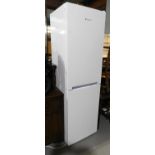 A Hotpoint fridge freezer. Lots 1501 to 1581 are available to view and collect at our additional pre