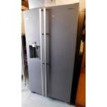 A Samsung American style fridge freezer. Buyer Note: WARNING! This lot contains untested or unsafe e