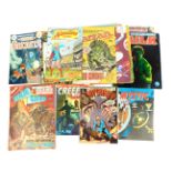 A group of DC and other comics, to include A House of Secrets, Gigantic Strange Adventures, The New