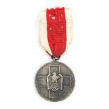 A German Third Reich Social Welfare medal, with ribbon.