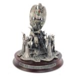 A Tudor Mint Myths & Magic pewter figure modelled as The VII Seekers of Knowledge, on base, 27cm hig