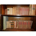 19thC and later leather bindings, to include Paleys Evidence, Philosophy, etc, History of Greece, Vo