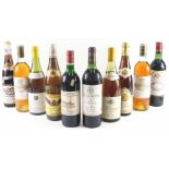 A collection of wine, to include Chateau Petit Bert 1985 Saint-Emilion Grand Crue, Meursault 1983, C