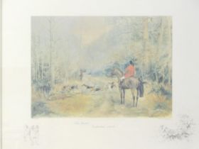 After Ros Goody. The Belvoir, Barkston Wood, artist signed limited edition print, number 274 of 850,