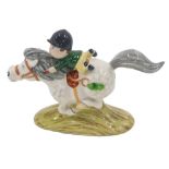 A John Beswick Norman Thelwell 1983 Collection Pony Express figure.