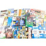 A quantity of football programmes, to include Lincoln City, Manchester United, etc.