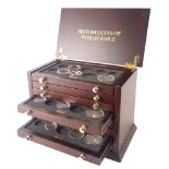 A London Mint British Coins of World War II collectors case, and partial contents to include shillin