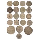 A group of Swiss silver coinage, 68g.