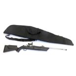 A Hammerli 850 Air Magnum .22 calibre ZG30 air rifle, in soft shell case, serial number G010850.